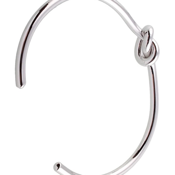 Love Knot Silver Bangle - Picture 4 of 4